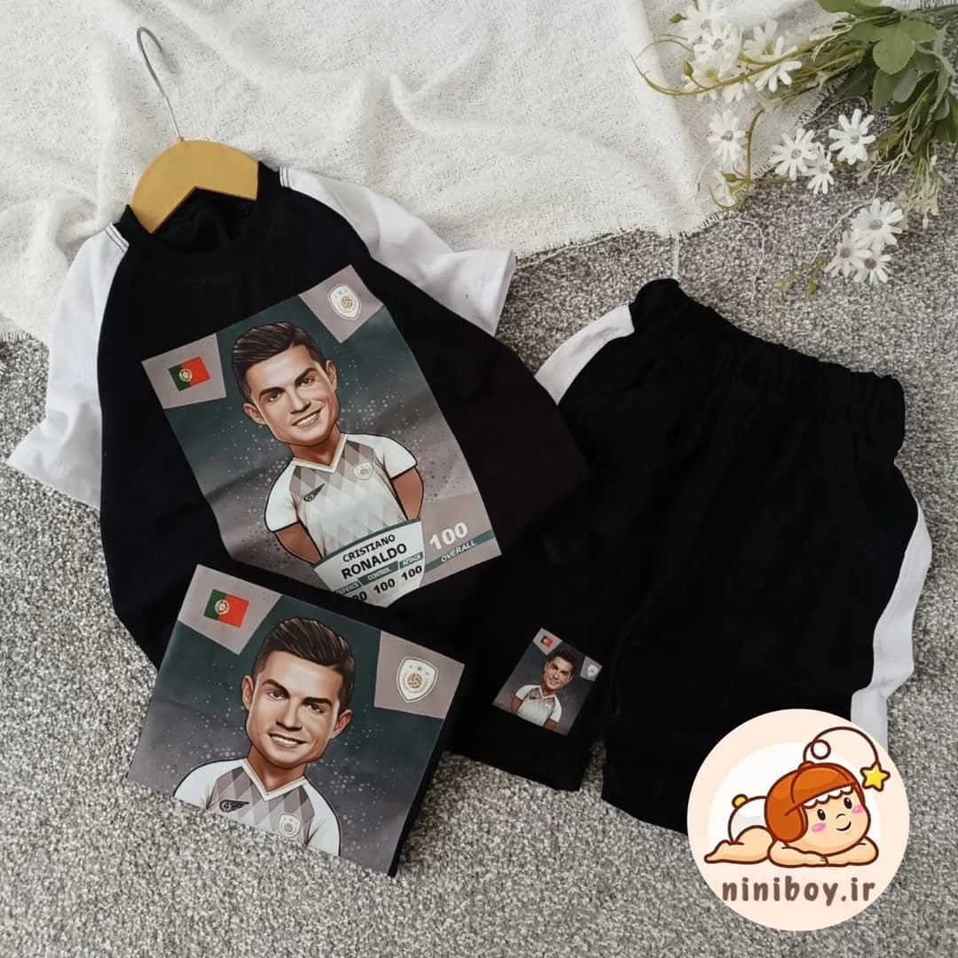 ست تیشرت و شلوارک بچگانه