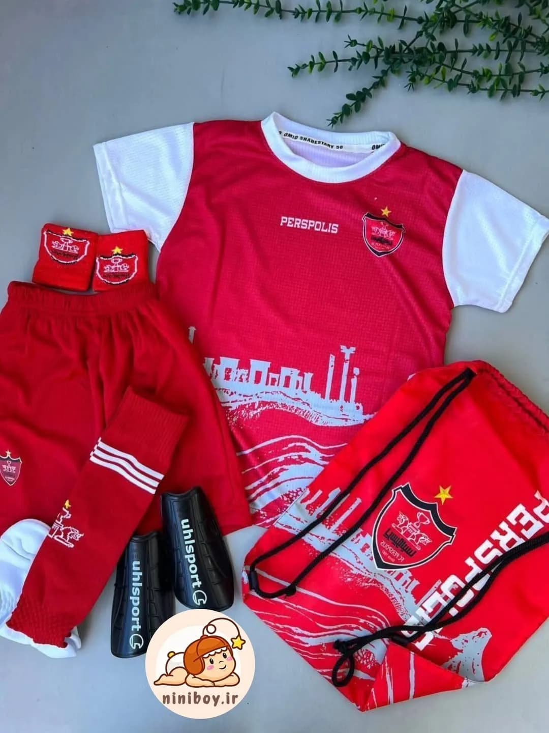 ست ورزشی بچگانه پرسپولیس