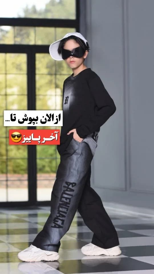 ست بلوز و شلوار کتان بچگانه