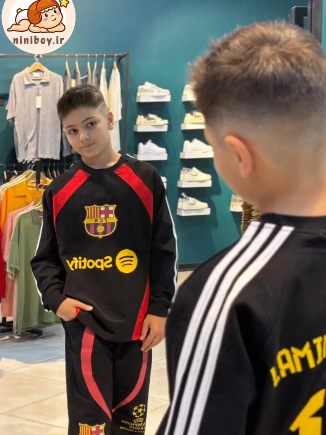 ست بلوز و شلوار دورس بارسا