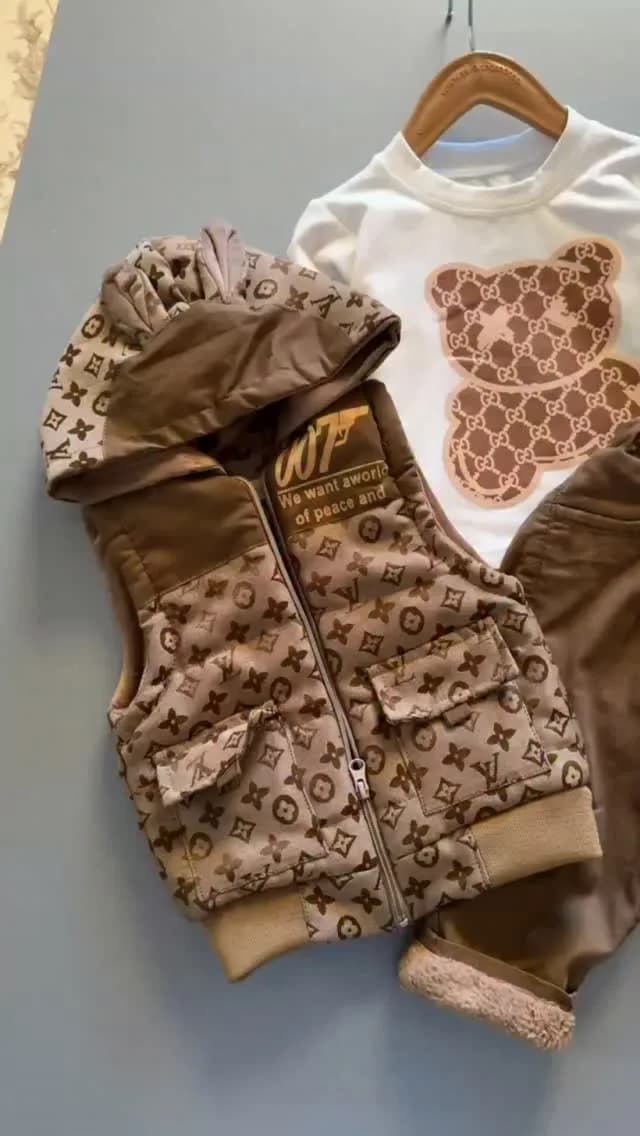 ست سه تیکه اسپرت بچگانه
