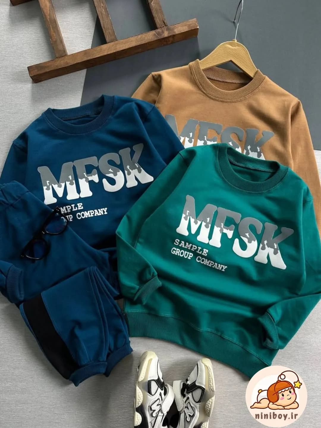 ست بلوز و شلوار دورس پنبه MFSK