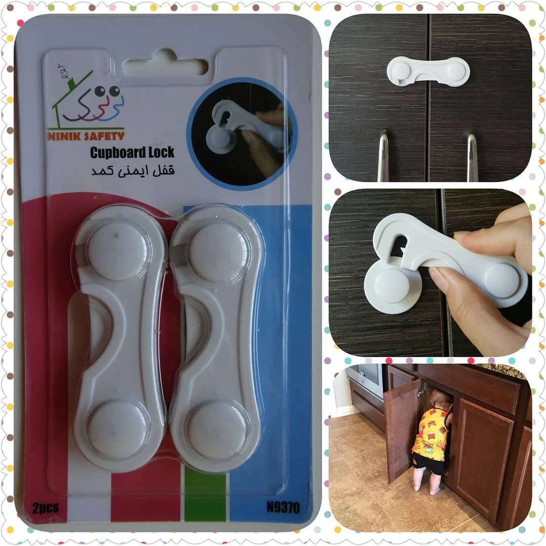 قفل کابینت و کمد دوبل N9370 نی نی ک