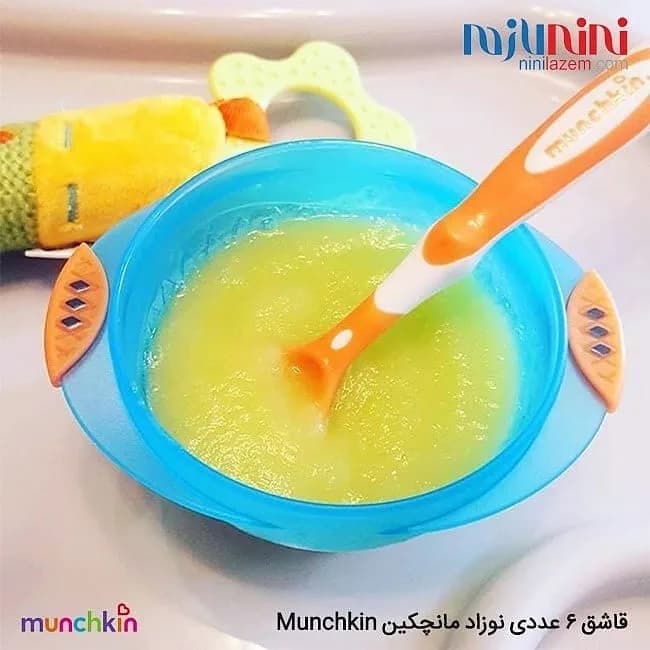 قاشق ۶ عددی نوزاد