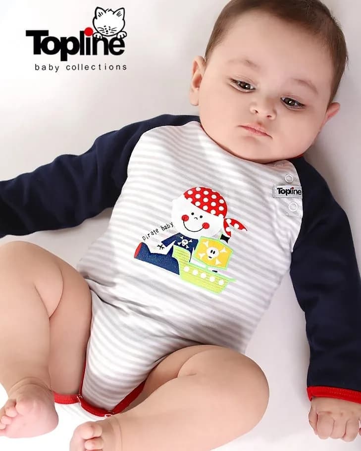 لباس کودک مدل دزد دریایی تاپ لاین