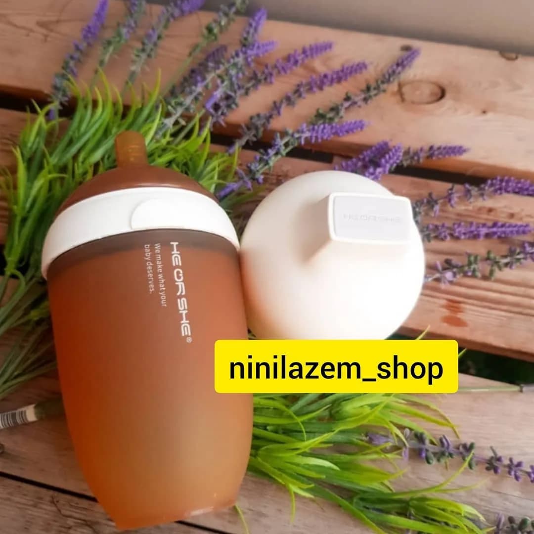 شیشه شیر سیلیکونی ضد نفخ