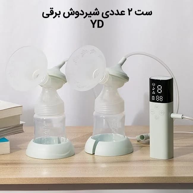 ست دو عددی شیردوش برقی با شیرخوری