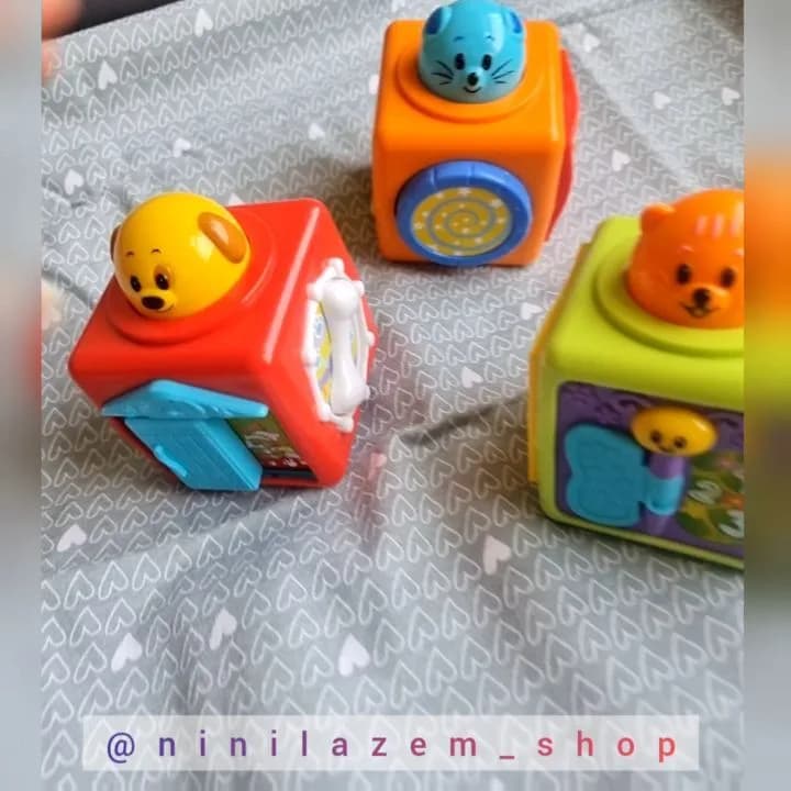 اسباب بازی مکعب آموزشی