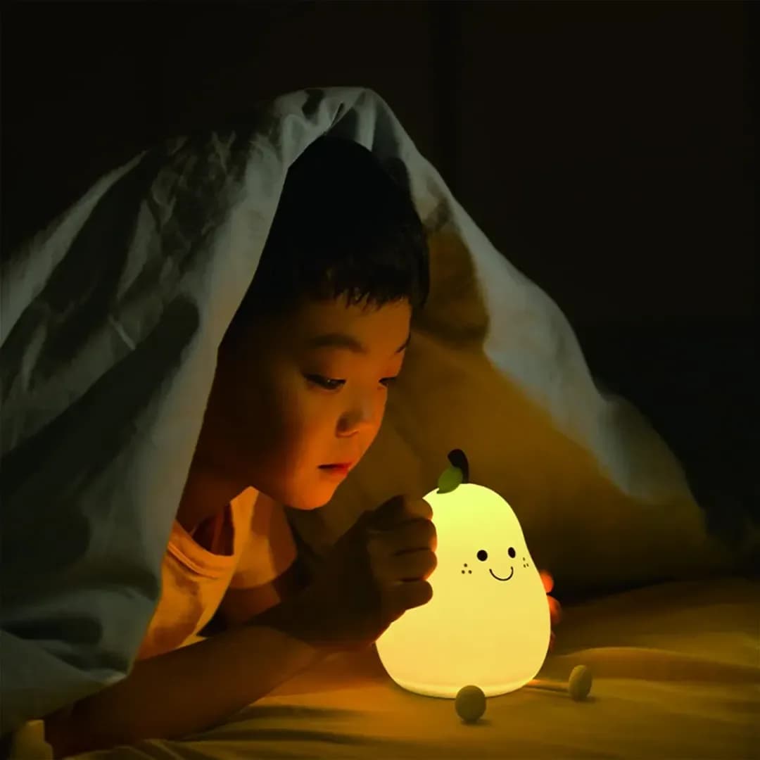 چراغ خواب سیلیکونی مدل گلابی