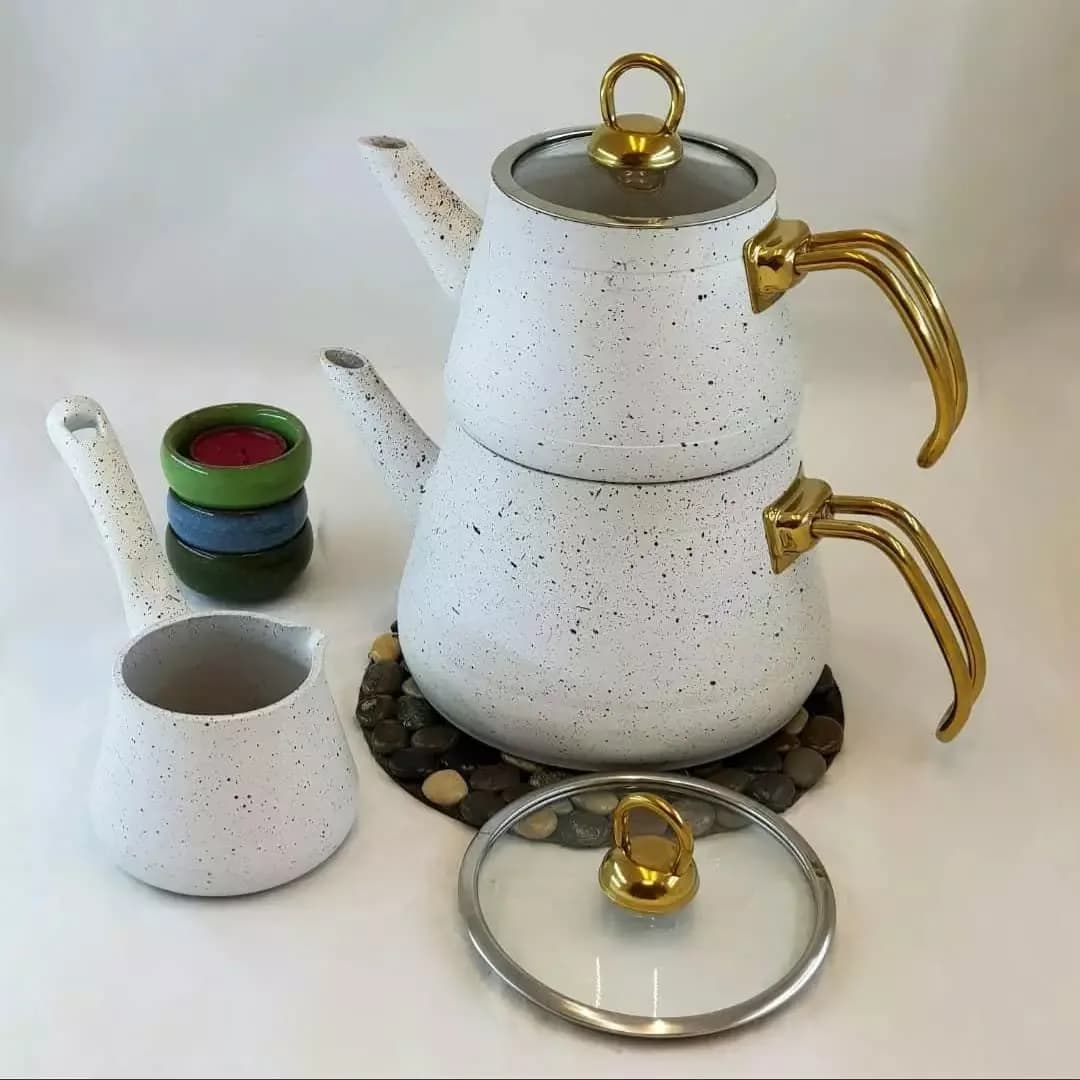 ست کتری، قوری و قهوهجوش گرانیتی