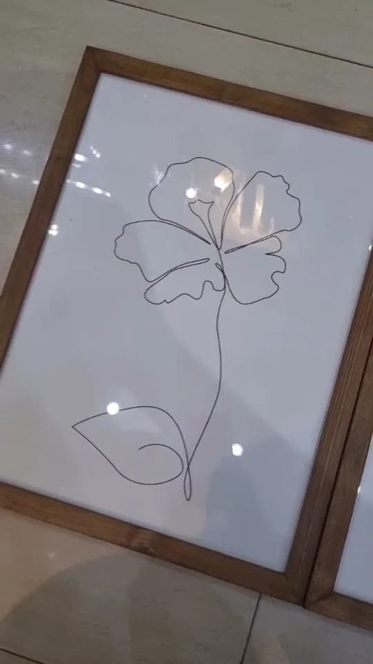 قاب عکس چوبی سه تیکه ۳۰×۴۰