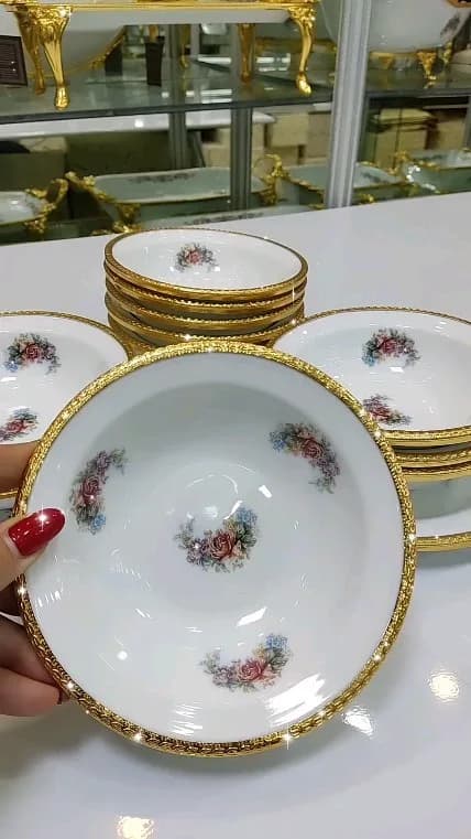 پیاله آجیلخوری چینی قطر ۱۴ سانتیمتر