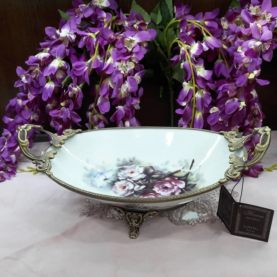 کشکول بیضی مدرن طرح آنتیک حسام