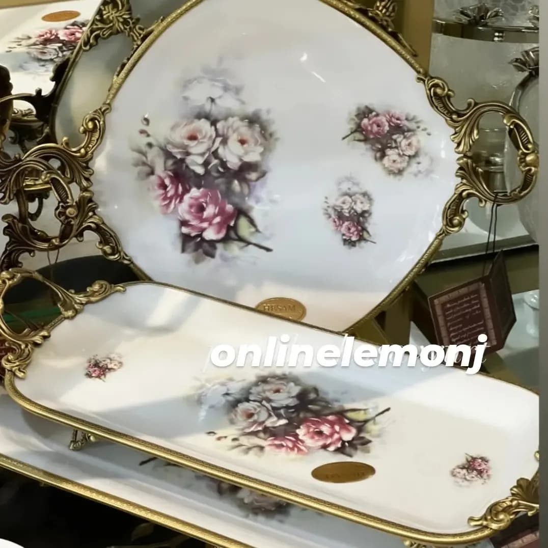 رولت‌خوری و بشقاب کواترو ۲۷ سانتی‌متر