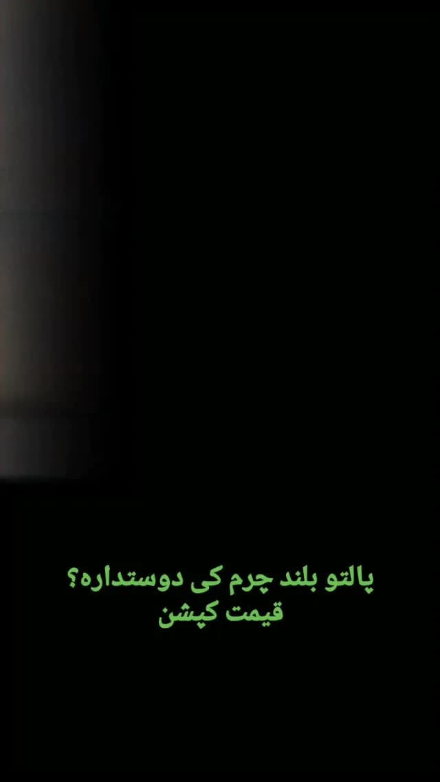 پالتو چرم بلند رولکس