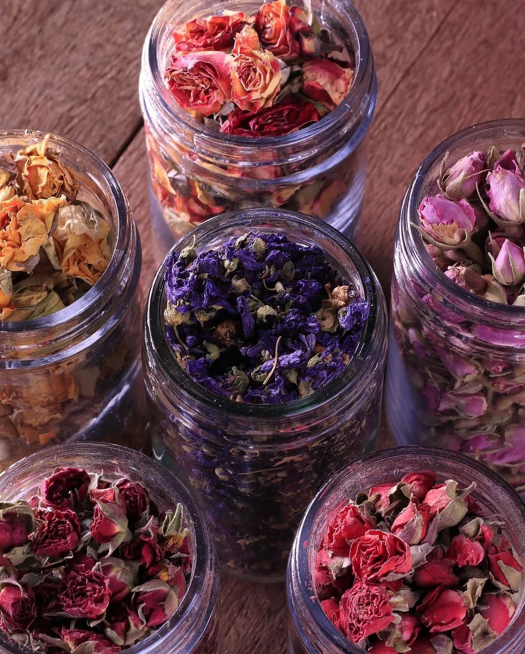 پک شش گل دمنوشی هدیه
