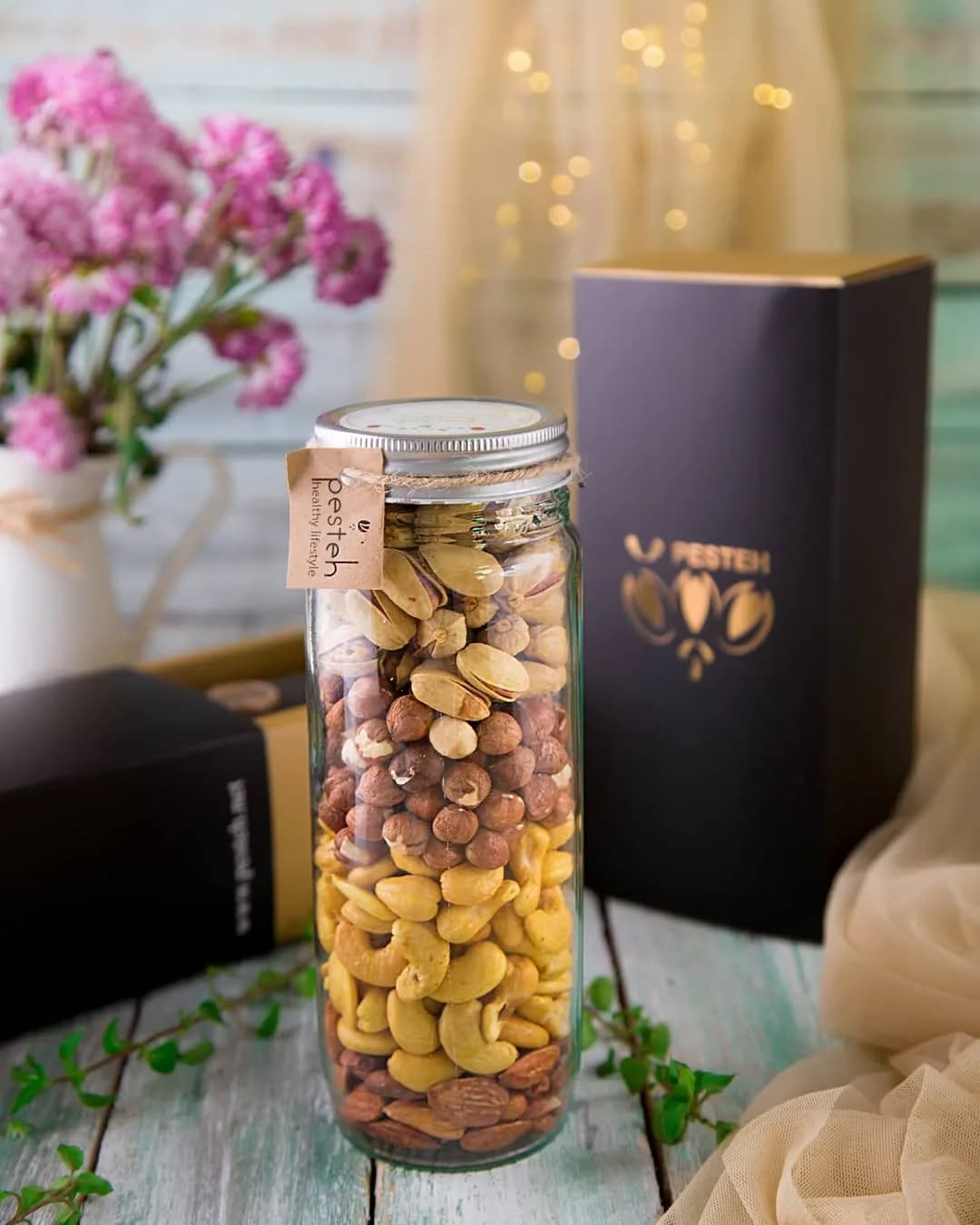 پک واتیس آجیل چهارمغز پسته