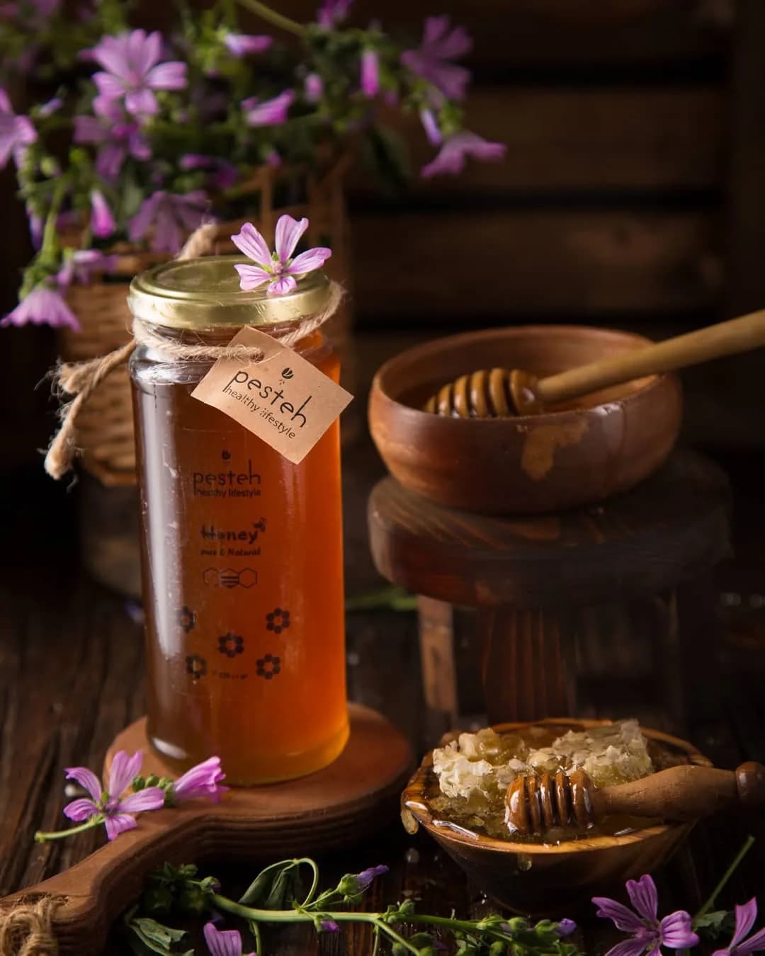 عسل طبیعی آویشن
