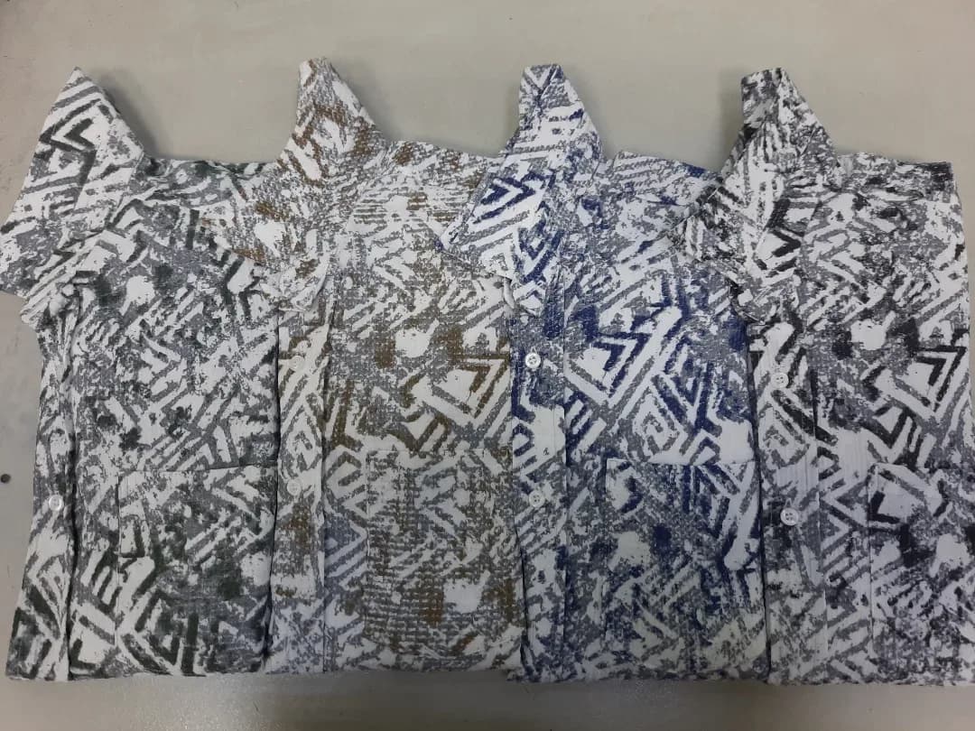 پیراهن پنبه کش مردانه کد ۱۲۴۶