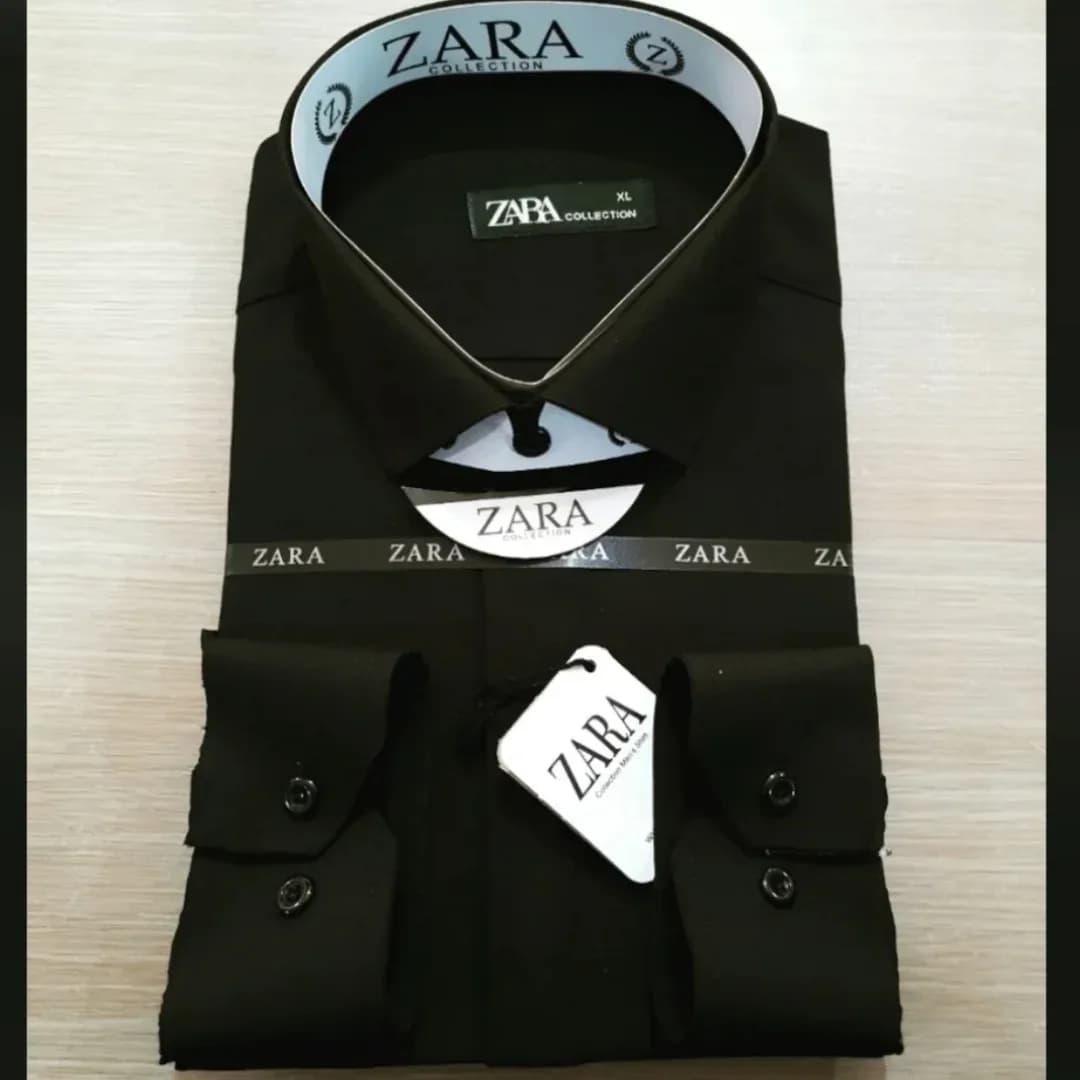 پیراهن مردانه، رنگ مشکی، مردانه آستینبلند کلاسیک