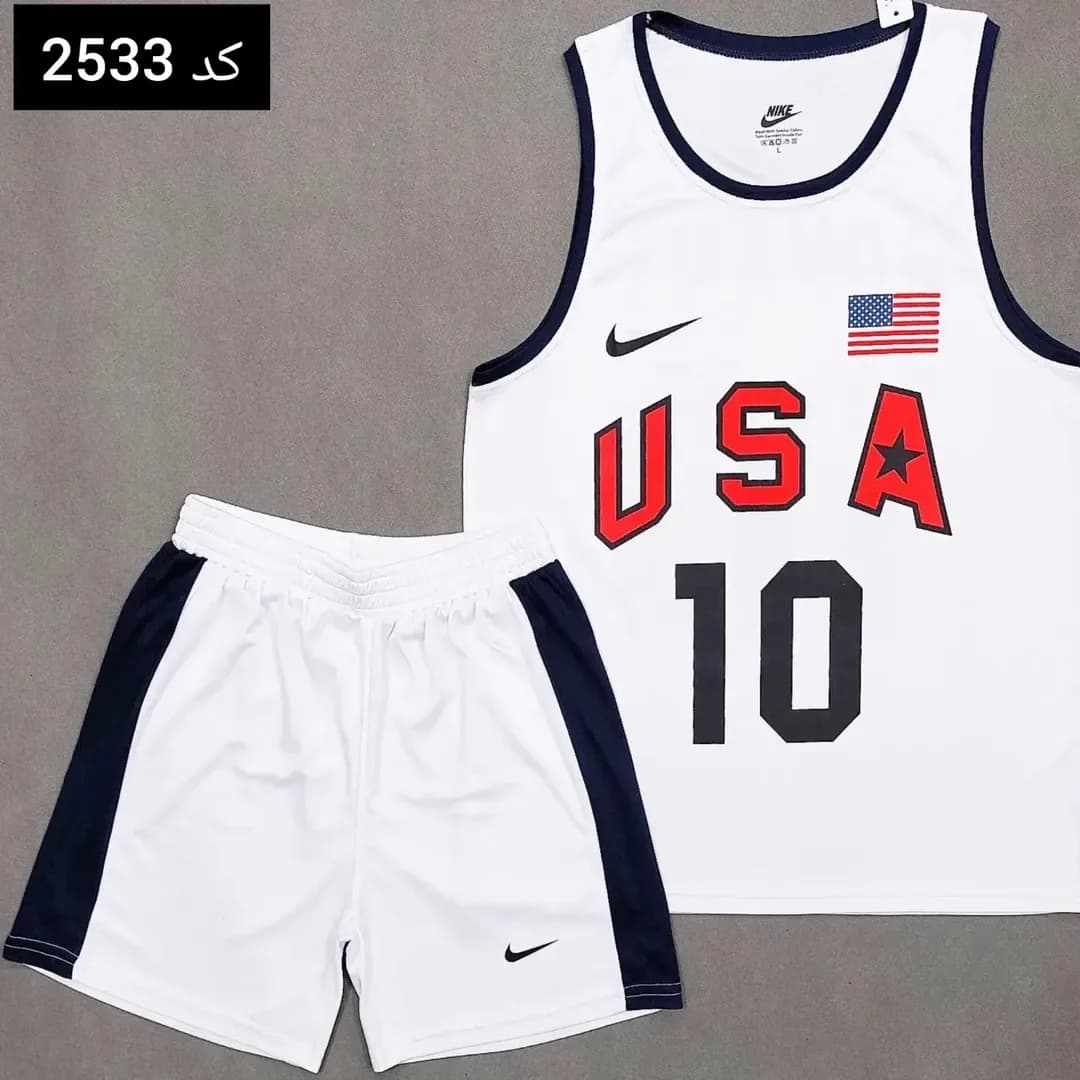 ست بسکتبالی طرح USA