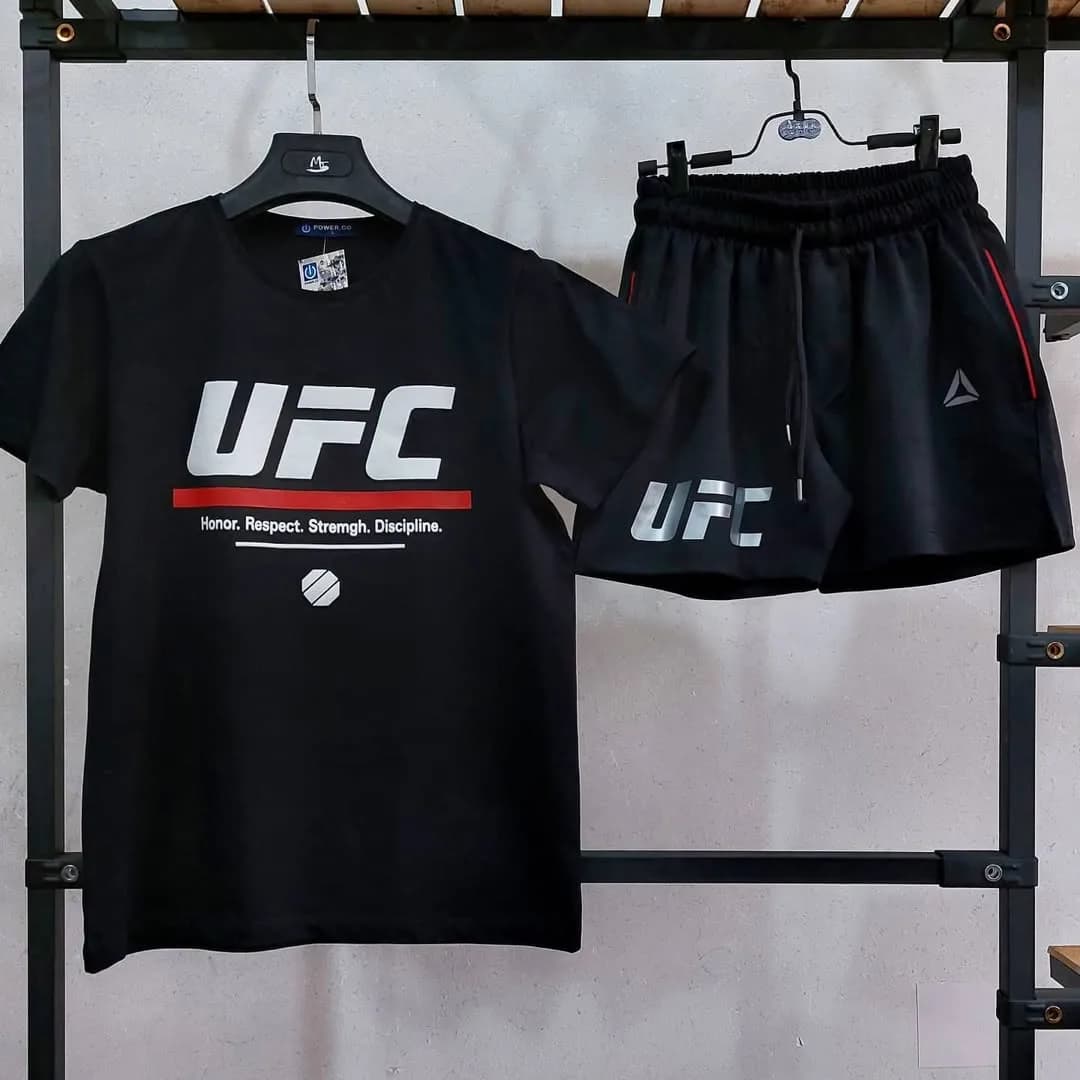 ست تیشرت و شلوارک ورزشی UFC