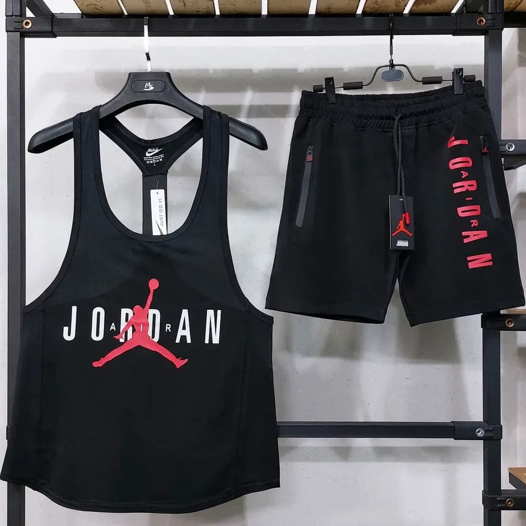 ست رکابی و شلوارک ورزشی Jordan