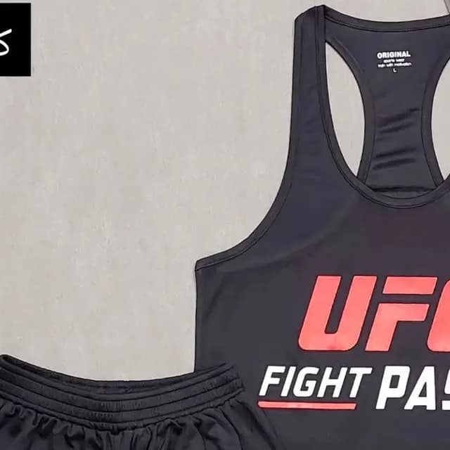 ست رکابی و شلوارک UFC در ۴ طرح