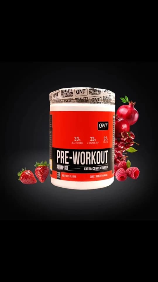 پری وورک اوت بدون کافئین QNT