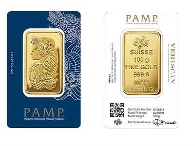 شمش طلا PAMP