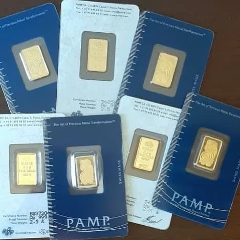شمش طلا سوئیس PAMP