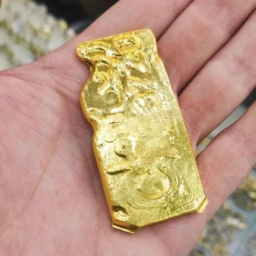 شمش طلا، رنگ زرد، مستطیلی کوچک