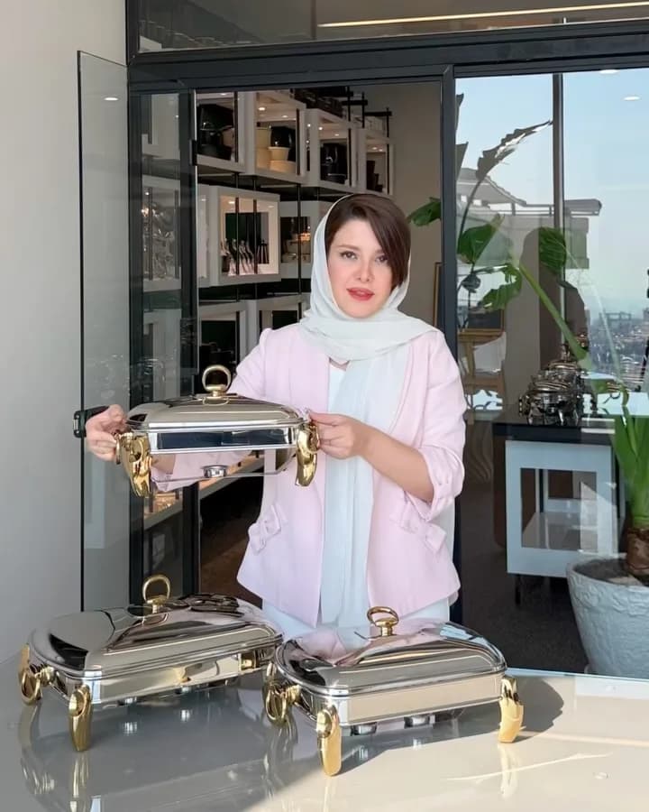 سوفلهخوری نقرهای کالکشن پافیلی رامیسا