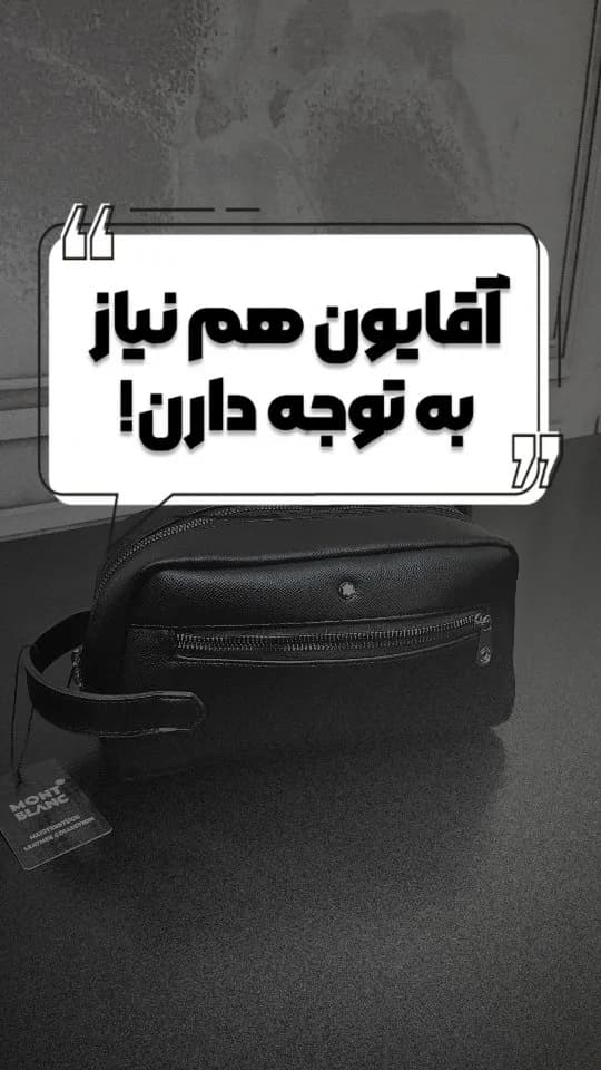 شوزبگ و ست رواننویس و خودکار مونبلان