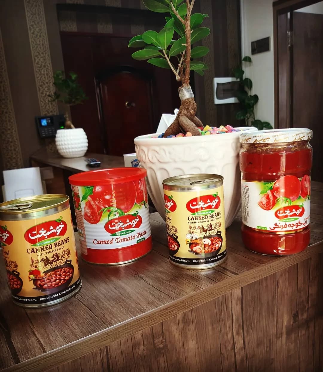 رب گوجه فرنگی یک کیلویی بریکس ۲۵ خوشبخت