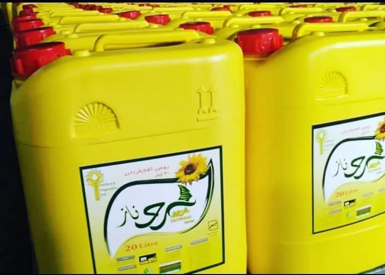 روغن آفتابگردان ۲۰ لیتری سرو ناز