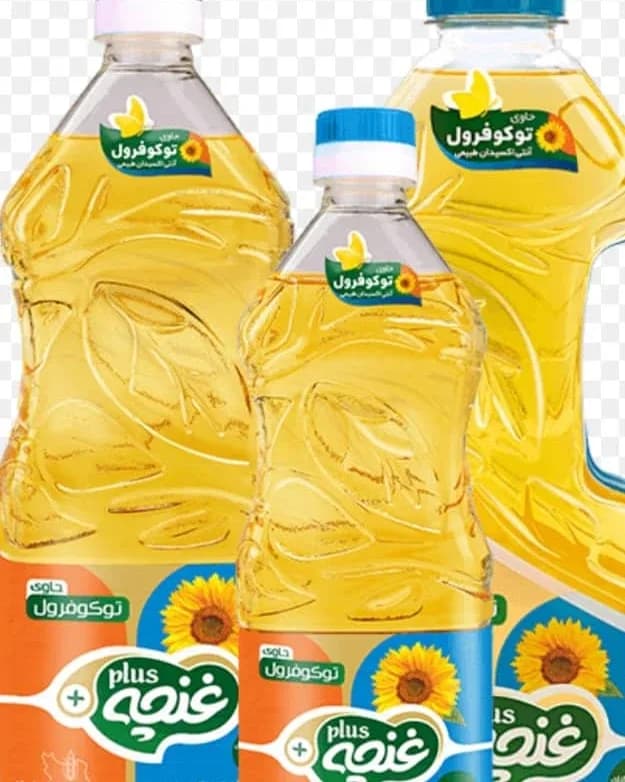 روغن سرخ کردنی و آفتابگردان ۱.۵ لیتری غنچه