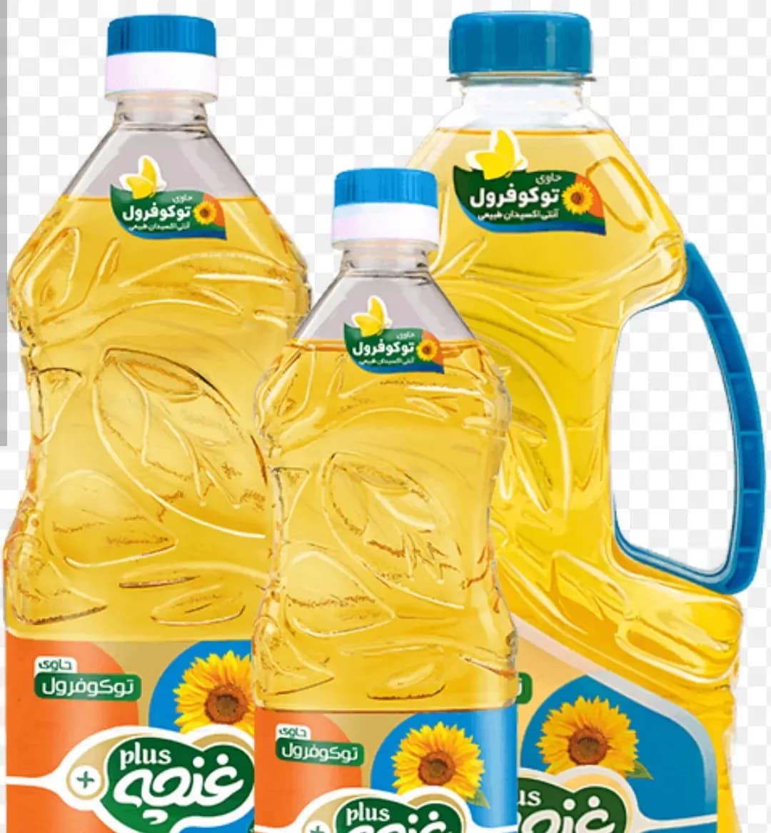 روغن مایع آفتابگردان و مخلوط غنچه پلاس