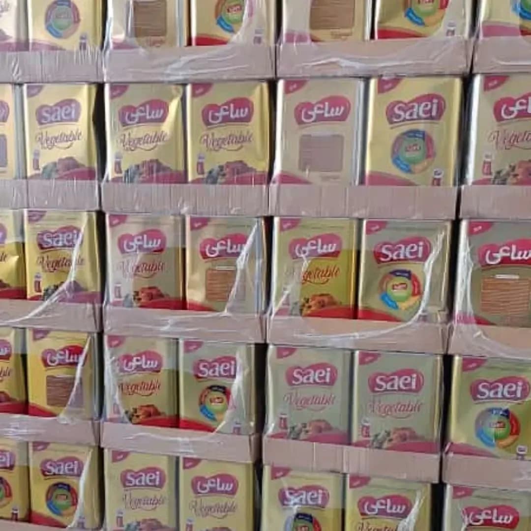 روغن جامد ۵ کیلویی ساعی