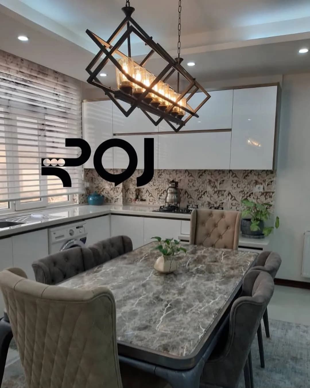 آویز کانتری ستاره داوود ۸ شعله