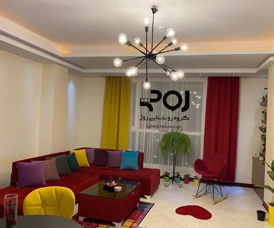 آویز ۱۶ شاخه نیزه قطر ۸۰