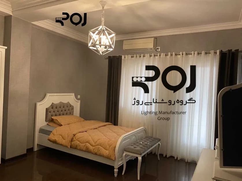 آویز ستاره ۵ شعله قطر ۴۰