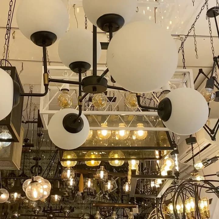 آویز ۱۲ شعله حباب Rjh12