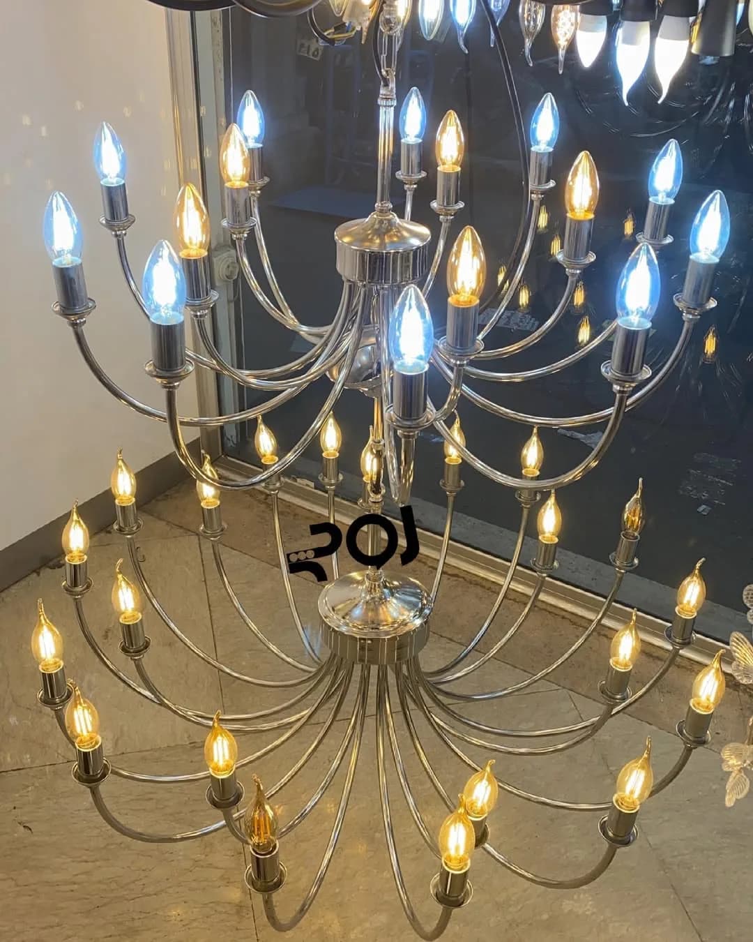 آویز گندم سیلور ۲۱ شعله