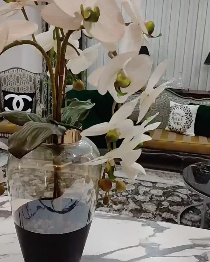 لوستر آویز ۱۰ شعله عصا، رنگ طلایی و سفید، جنس فلز، شاخه‌ای