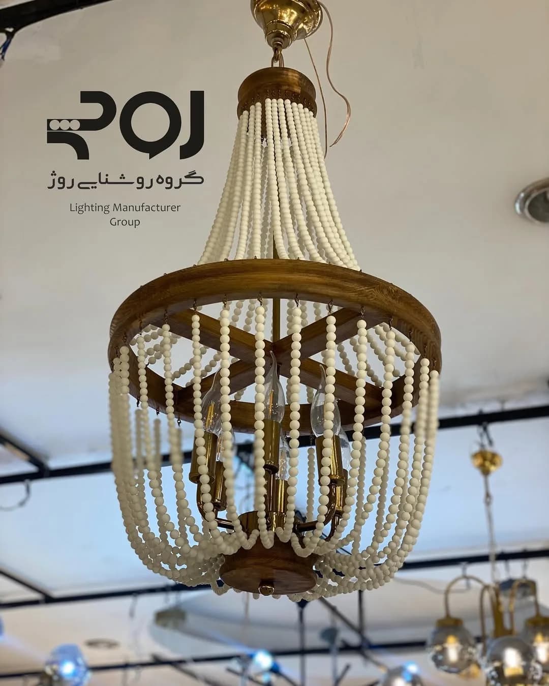 لوستر دلبرک ۶ شعله قاصدک