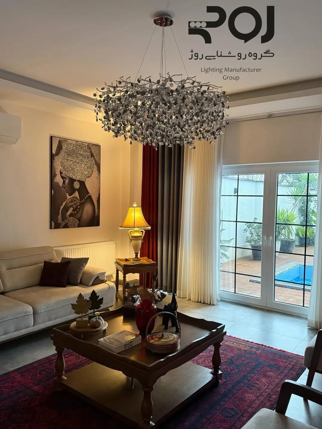 لوستر وارداتی خوشه