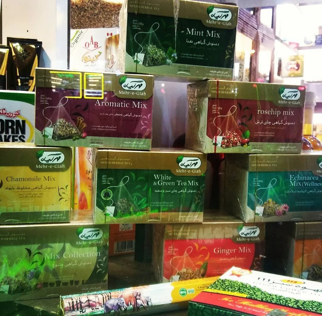 دمنوش گیاهی مهر گیاه