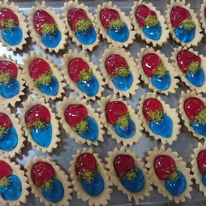 تارت با ژله