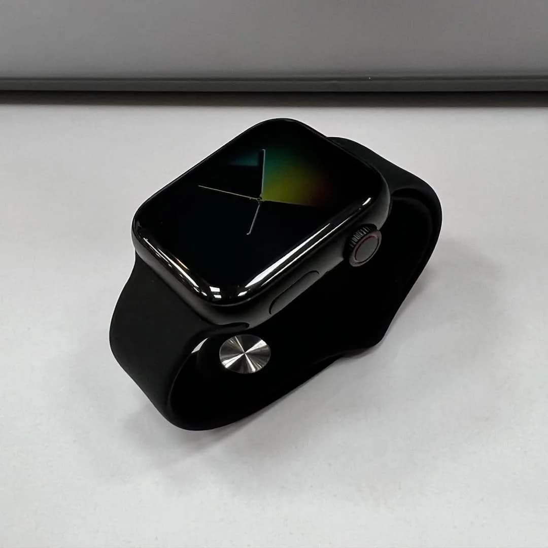 ساعت هوشمند T81 Mini هاینوتکو، رنگ مشکی، جنس فلز و سیلیکون، مربعی، بند سیلیکونی